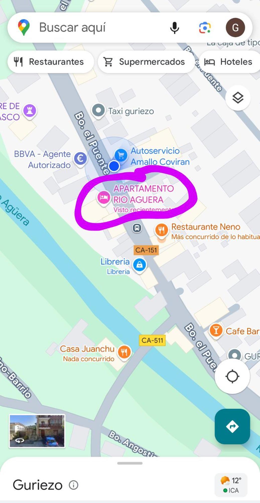 Apartamento Rio Agueera En Guriezo, Next To Castro Urdiales Y Bilbao Adino 外观 照片
